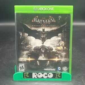 Batman: Arkham Knight Rocksteady XB1 (Xbox One, 2015) Complete W/ Manual
